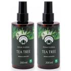 Hidrolato De Tea Tree Melaleuca 200ml Cada - 2 Unidades