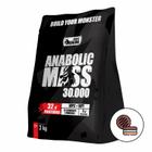 Hipercalorico 3kg Refil Anabolic Mass 30000 Com Creatina Whey Protein Isolado + Whey Protein Concentrado em Po Ganho de Massa Muscular