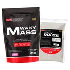 Hipercalórico Waxy Mass 3kg + Waxy Maize 800g - Ganho de Massa Muscular