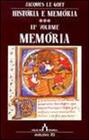 Historia e memoria - vol. 2 - memoria - vol. 2