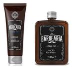 Hobety Kit Barbearia Vintage Creme Barbear E Locao Pos Barba