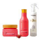 Hobety Kit Impact Sha E Cond 300G + Bifásico Leave-In 255Ml