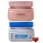 Hobety Máscara Platinum Plus 300G + Máscara Rose Gold 300G