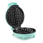 Holstein Housewares 7 "Waffle Maker com revestimento antiaderente, hortelã / aço inoxidável - deliciosos waffles em minutos para as refeições diárias