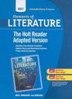 Holt reader elements of literature grade 6 - HOUGHTON MIFFLIN