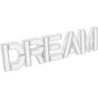 HOME&ampCO MIRAGE ADORNO LETRAS 10x40x2cm VIDRO ESPELHADO DREAM - HOME&CO