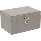HOME&CO VÊNUS CAIXA ORGANIZADORA 17x31x21cm SINTÉTICO BEGE