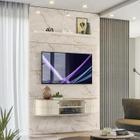 Home Suspenso Monte Carlo Para TV até 65 Polegadas - Calacata e Off White - Madetec