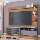 Home Theater 1 Porta Ripada deslizante Tv 70 Polegadas Campeche