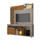 Home Theater Estante Fortuna com Painel para TV 50" Fendi/ Naturale - Bela Móveis - Madetec