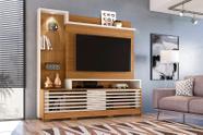 Home Theater Frizz Prime para TV de até 55 polegadas (COM PÉS) - NATURALE / OFF WHITE - Madetec