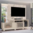 Home Theater para Tvs até 60 Pol Compés Frizz Plus Calacata/Off White - Madetec