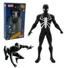 Homem Aranha Preto Brinquedo Boneco Articulável Grande Dark