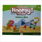 Hooray! let's play! science & math activity book a