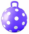 Hopper Ball Hedstrom Purple Polka Dot para crianças de 4 a 6 anos