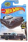 Hot Wheels Batman 5/5, Série de TV Preta/Azul Batmóvel 307/365 Cartão de Aniversário 50TH
