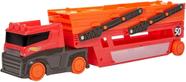 Hot Wheels Caminhão Mega Transporter Reboque - Mattel