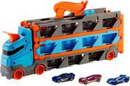 Hot Wheels Caminhão Pista Com Carrinhos - Mattel Gvg37