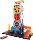 Hot Wheels City Pista Super Loja De Pneus - Mattel