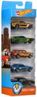 Hot wheels kit com 5 carrinhos sortidos mattel