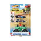 Hot Wheels Monster Trucks Criador De Monstros - Mattel GWW13