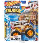 Hot Wheels Monster TRUCKS RED Planet Rager Mattel FYJ44