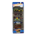 Hot Wheels Pack com 5 Carrinhos HW City HTV39 - Mattel (40950)