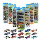 Hot wheels pacote com 5 carros escala 1:64 sortido
