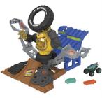 Hot Wheels Pista Monster Truck Mega Wrex Vs Gorzilla Mattel
