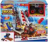 Conjunto de Pista Hot Wheels - Monster Trucks - Desafio do Giro - Demo  Derby - Mattel - superlegalbrinquedos