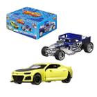 Hot Wheels Pull-Back Speeders c/ 2 Carrinhos 1:43 Mattel