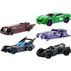 Hot Wheels - Set 5 Miniaturas - Batman 2022 Lote D - HDG89