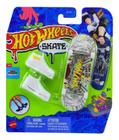 Hot Wheels Skate De Dedo Profissional Com Tênis Fingerboard