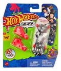 Hot Wheels Skate De Dedo Profissional Com Tênis Fingerboard