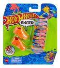 Hot Wheels Skate De Dedo Profissional Com Tênis Fingerboard