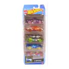 Hot Wheels X-Raycers Cartela Com 5 Carrinhos Mattel Htv41