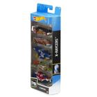 Hot wheels x-raycers pack com 5 carrinhos- mattel