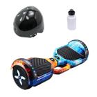 Hoverboard Infantil Skate Elétrico 6,5 LED + Kit Acessórios