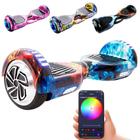 Hoverboard Skate Elétrico 2024 nova geração led Infantil, 6.5" Led Bluetooth Bateria De Grande Capacidade Motor Brushless