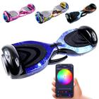 Hoverboard Skate Elétrico 2024 nova geração led Infantil, 6.5" Led Bluetooth Bateria De Grande Capacidade Motor Brushless