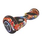 Hoverboard Skate Elétrico Colorido Bolsa Bluetooth E Led