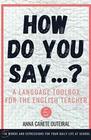 How do you say... - Editorial Cuatro Hojas