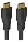 HS1018 - Cabo Preto HDMI 2.0 High Speed Ethernet 4K - 1,8Mts - ELG