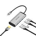 Hub Adaptador USB C 5 em 1 HDMI 4K USB 3.0 PD 100w Vention