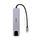 Hub Dock Station Adaptador Aparelhos 7 Em 1 Usb Ekaza