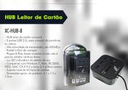 HUB e leitor de Cartão - XC-HUB-8 - Ds Tools - X-CELL