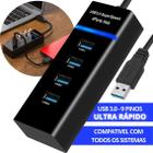 Hub Extensor Usb 3.0 Portatil 4 Portas Usb Alta Taxa de Transferencia 5 Gbps