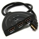 Hub Hdmi Switch 3X1 Adaptador Cabo 3 Entradas E 1 Saída