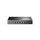 Hub Switch Roteador Tp Link Tl Sx105 5 Portas 10 Gigabit Cinza