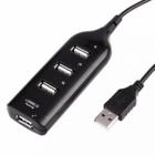 Hub USB 2.0 4 Portas Preto